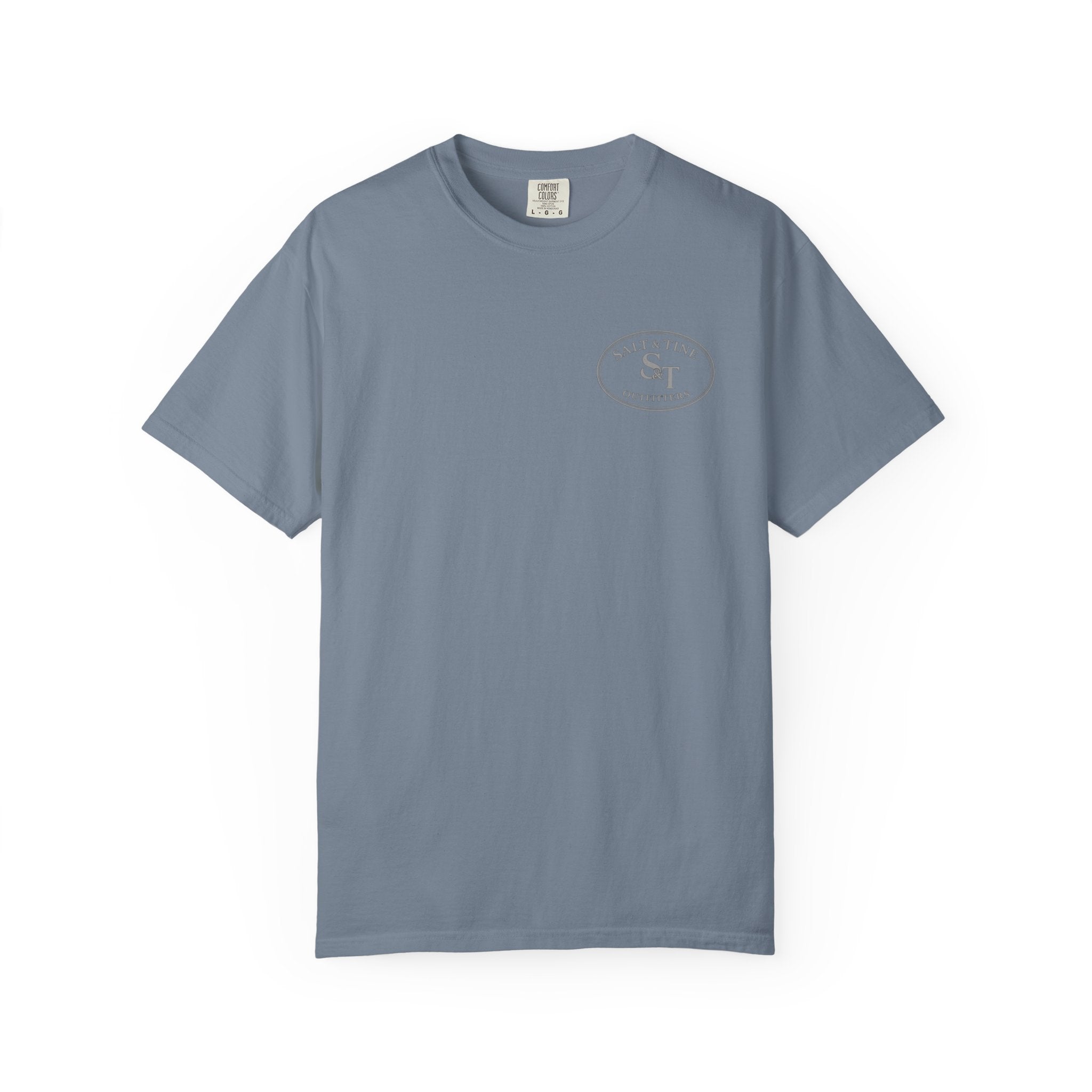 Deer Sunset and Marsh T-Shirt