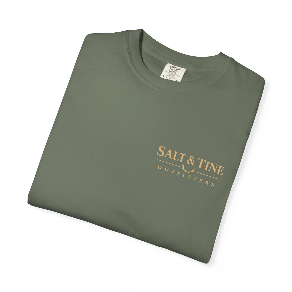 Deer Sunset and Marsh T-Shirt