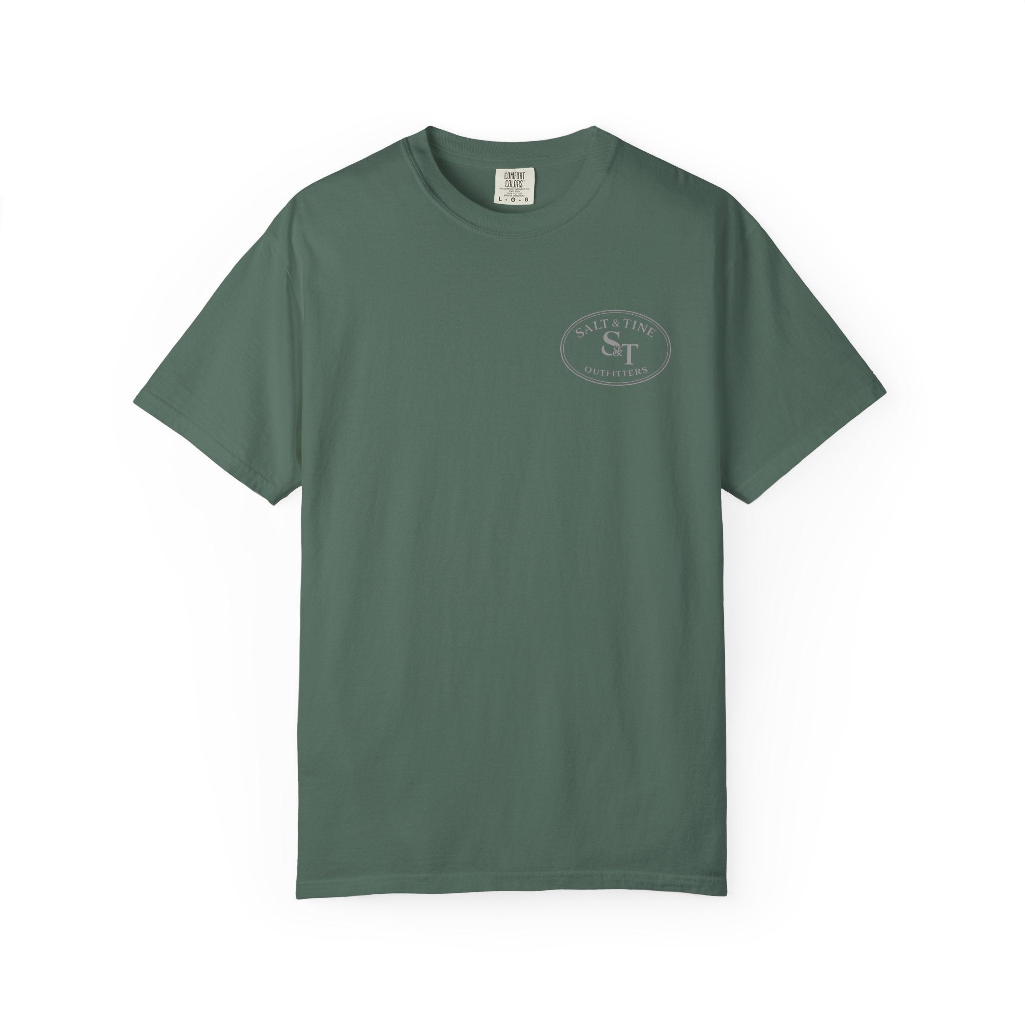 Deer Sunset and Marsh T-Shirt