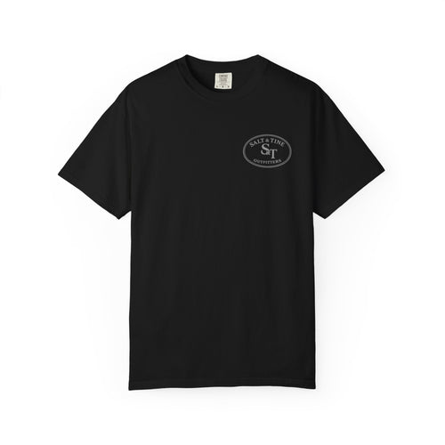 Deer Sunset and Marsh T-Shirt
