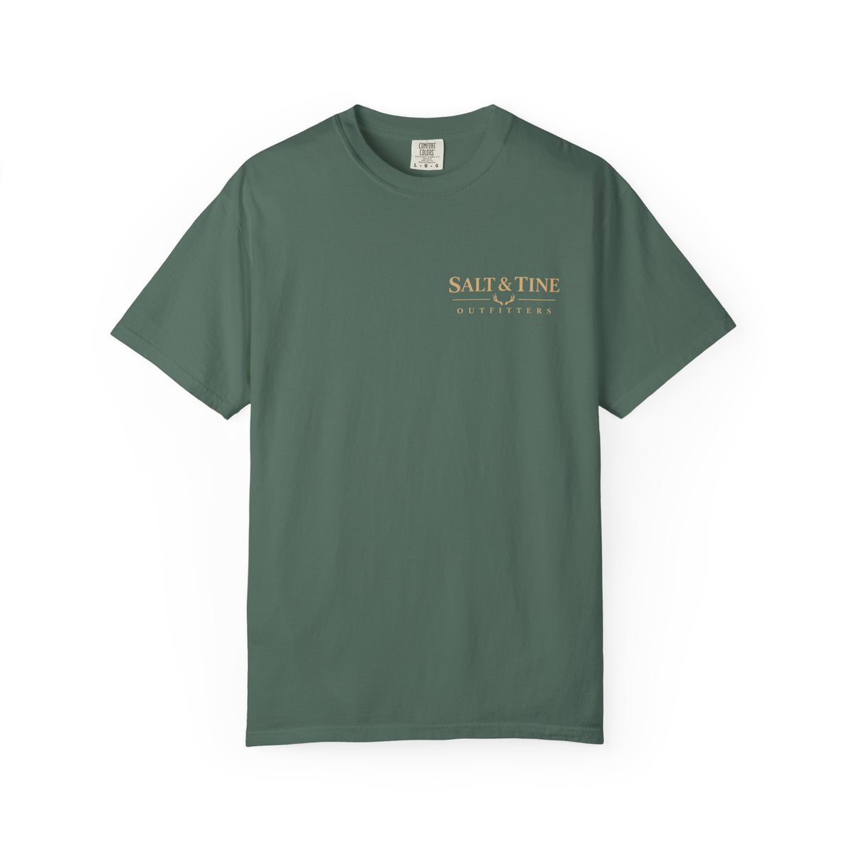 Deer Sunset and Marsh T-Shirt