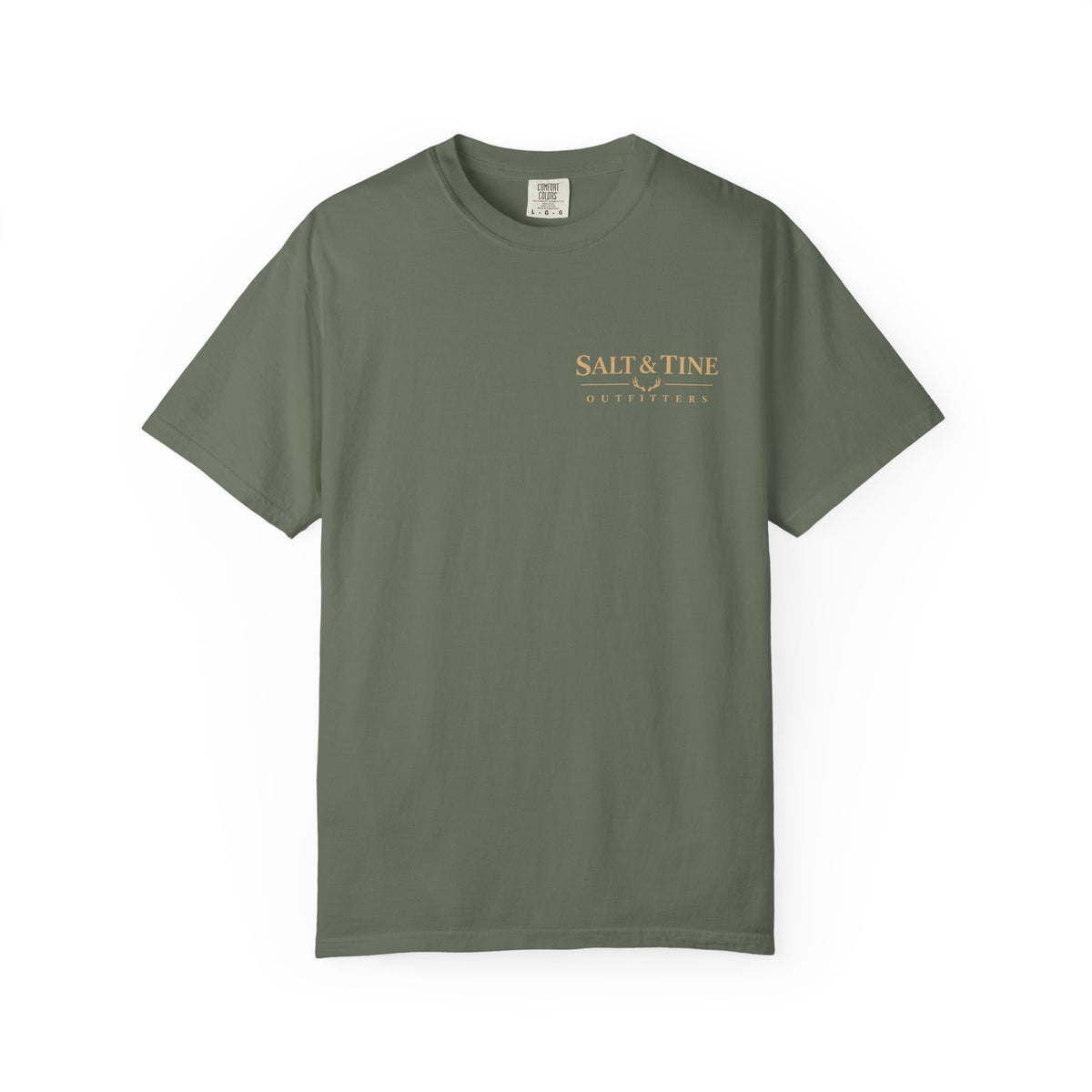 Deer Sunset and Marsh T-Shirt