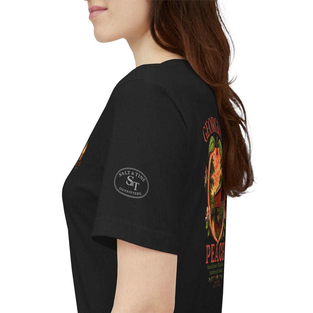 Georgia Peach T-Shirt — Vintage Peach Orchard Graphic Tee