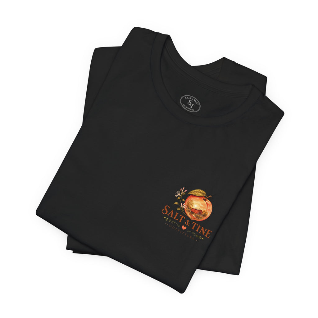 Georgia Peach T-Shirt — Vintage Peach Orchard Graphic Tee