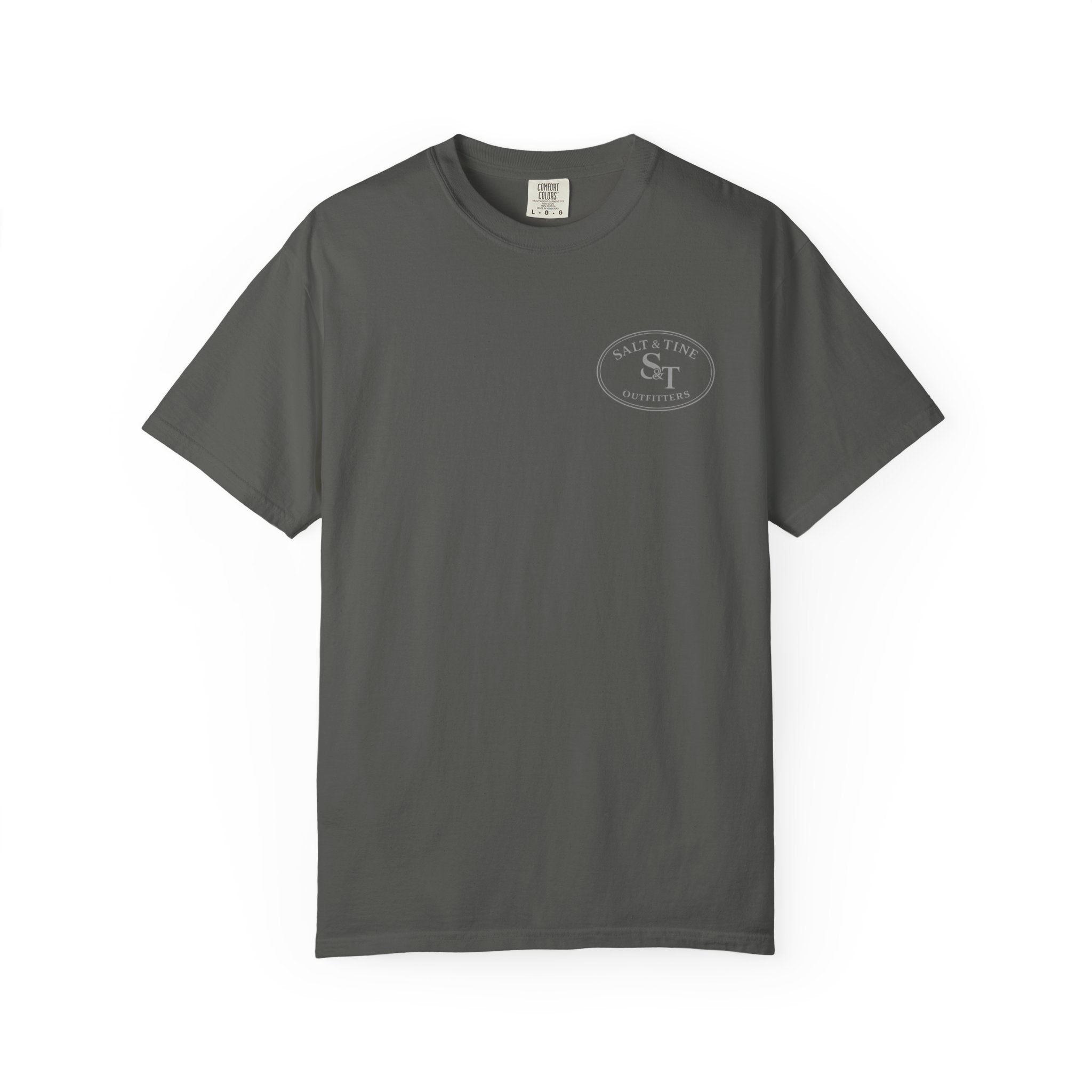 Deer Sunset and Marsh T-Shirt